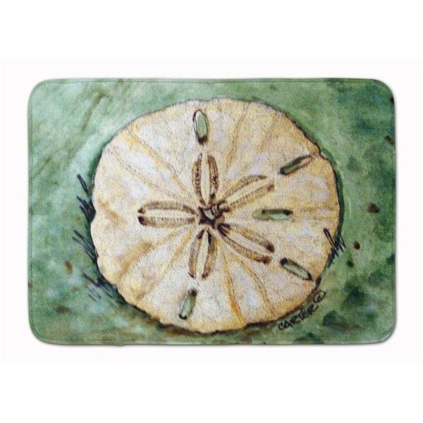 Carolines Treasures Carolines Treasures PJC1117RUG Sending Sand Dollars Back to Sea Machine Washable Memory Foam Mat PJC1117RUG - main
